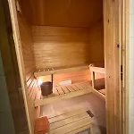 Apartmán Warm And Cozy One-bedroom & Sauna *